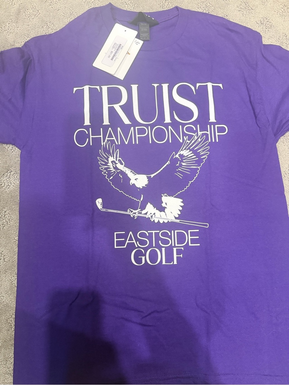 Truist Championship Eastside Golf Short Sleeve Tee - Purple